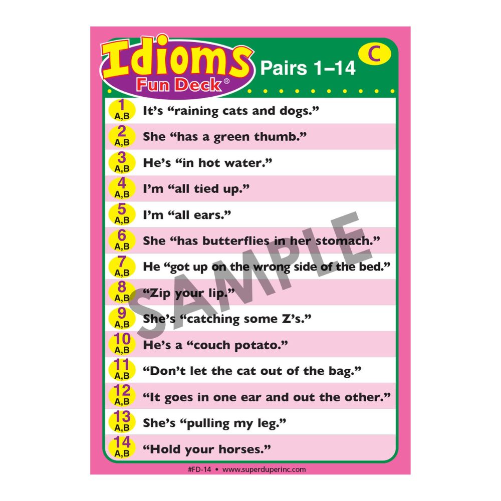 Idioms Fun Deck®