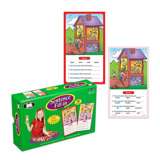 Sentence Fill-In Fun Deck®
