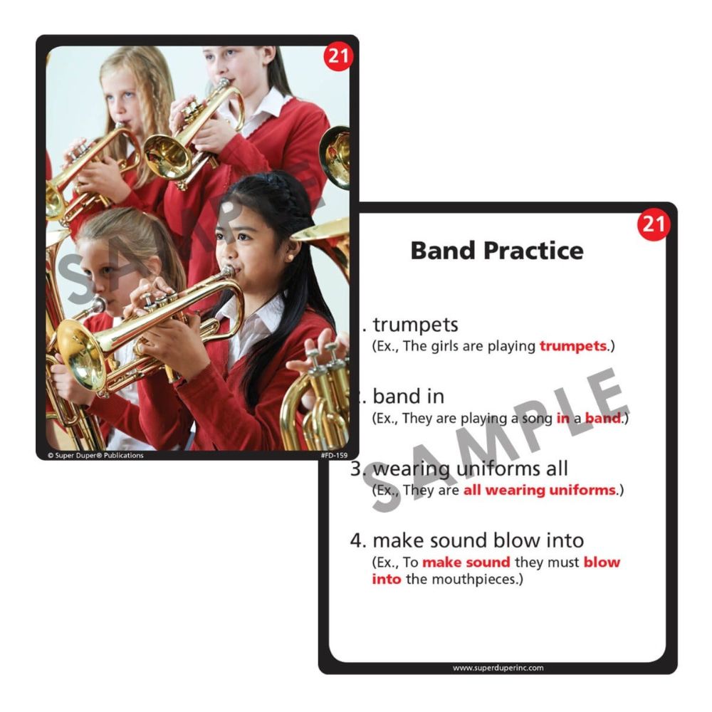 Photo Sentence Building Fun Deck®
