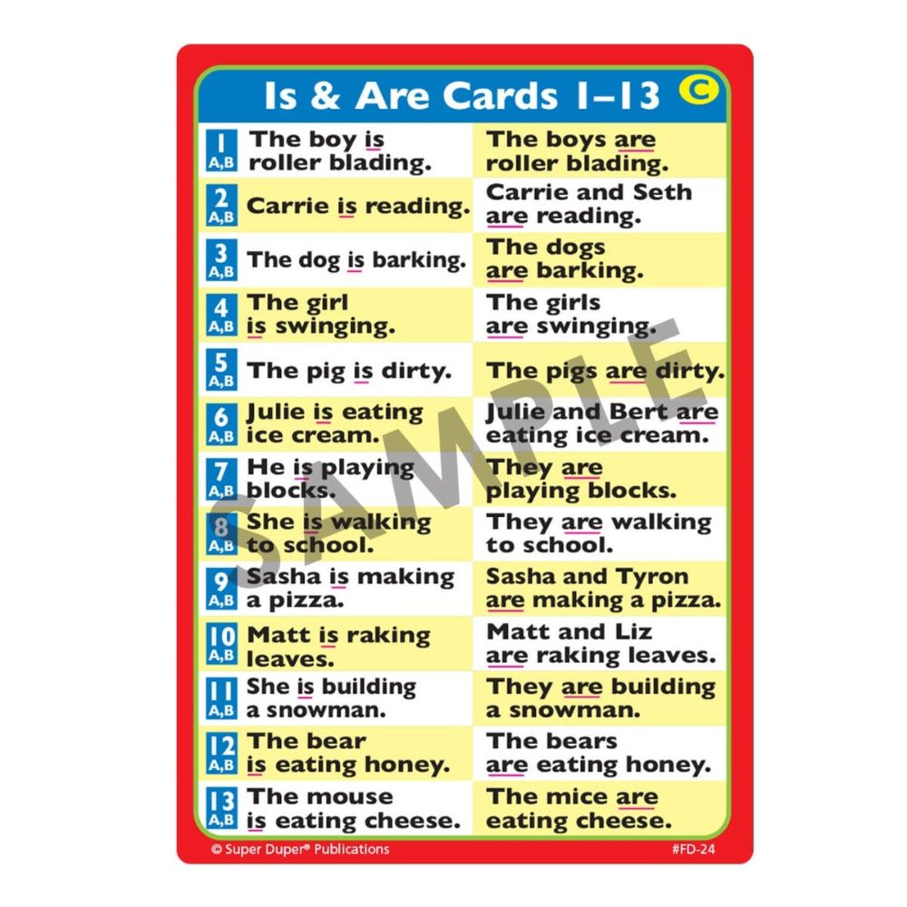Is And Are Fun Deck®