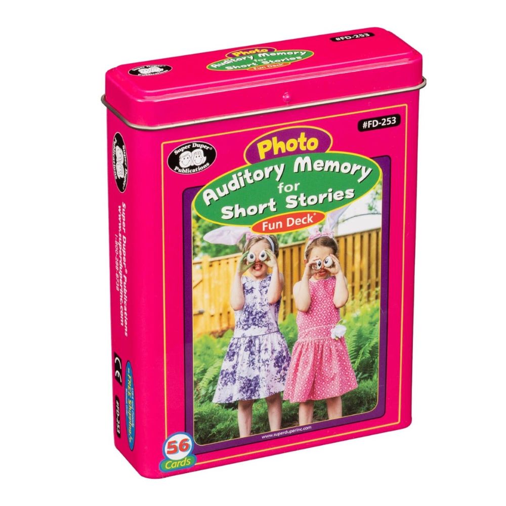 Photo Auditory Memory for Short Stories Fun Deck®