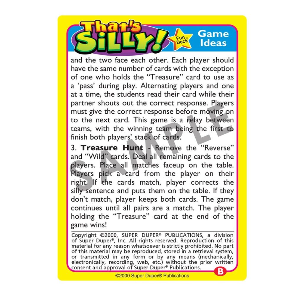 That's Silly! Fun Deck®