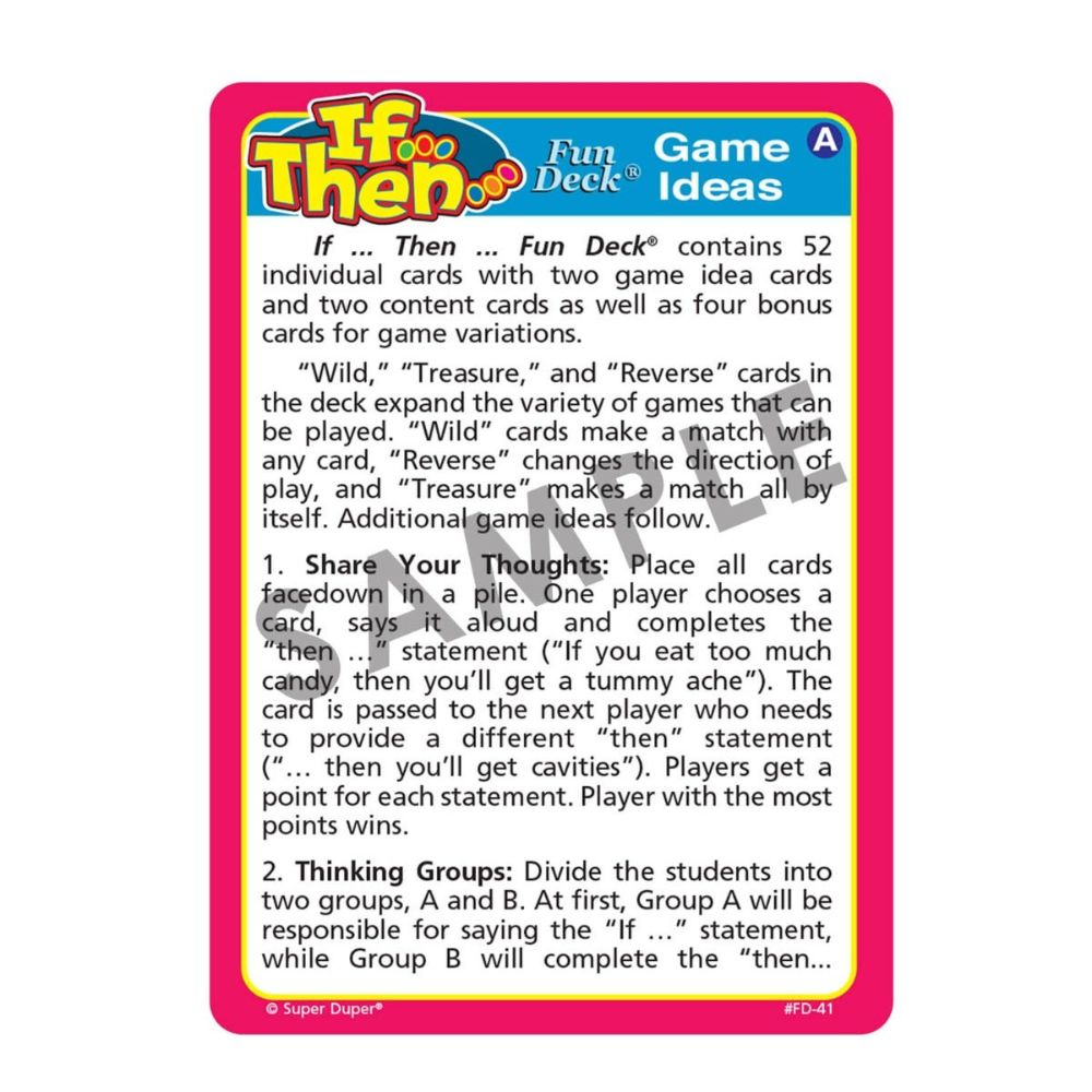 If... Then...Fun Deck®