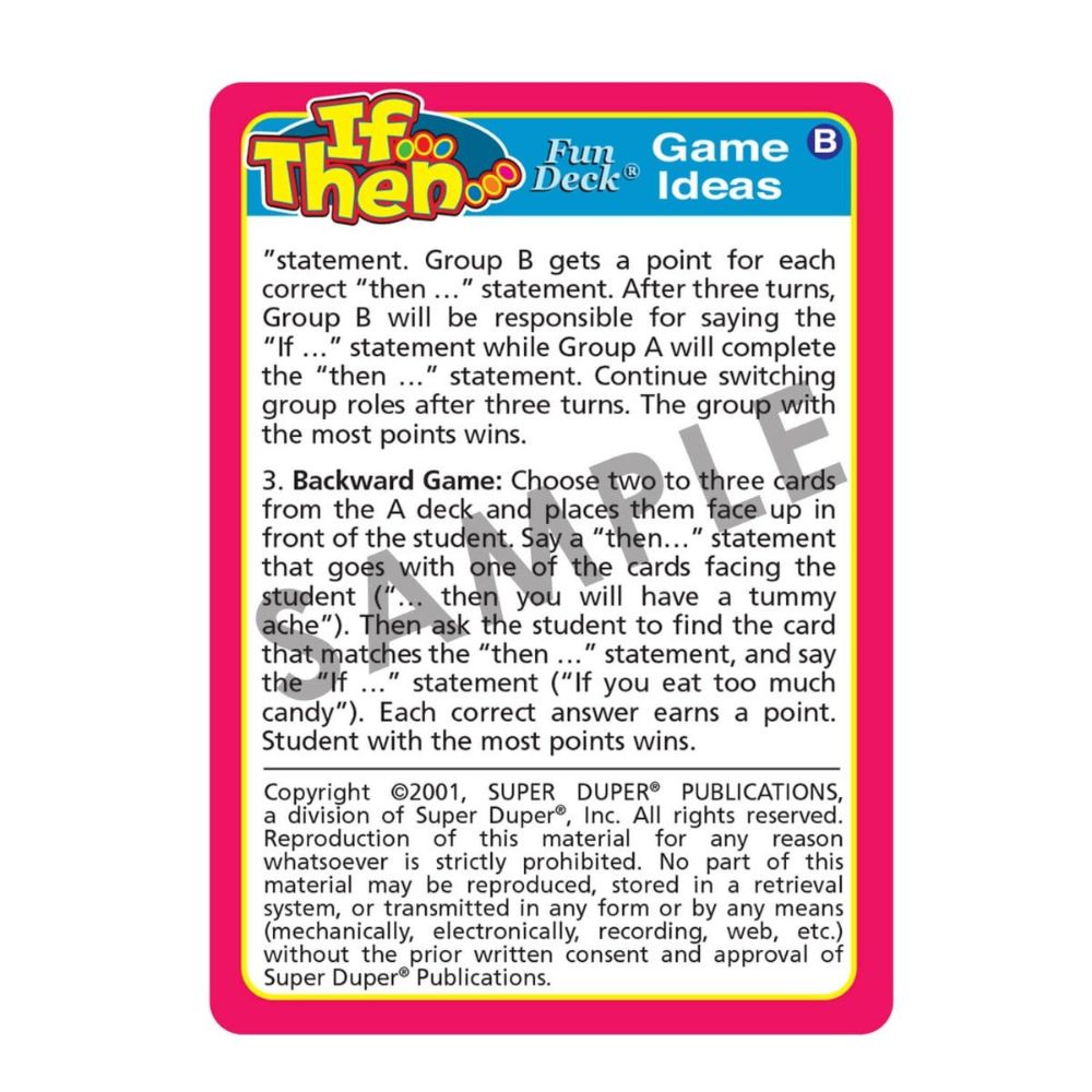 If... Then...Fun Deck®