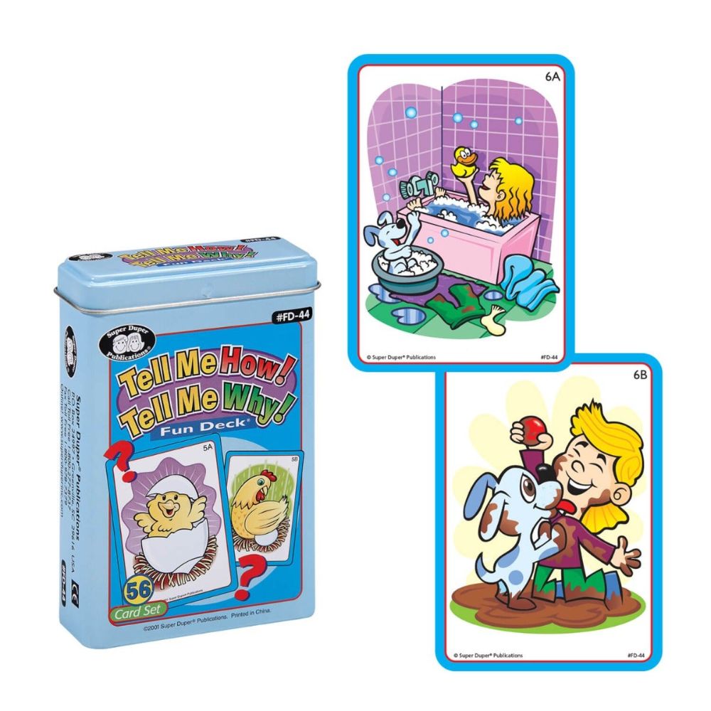 Tell Me How! Tell Me Why! Fun Deck®