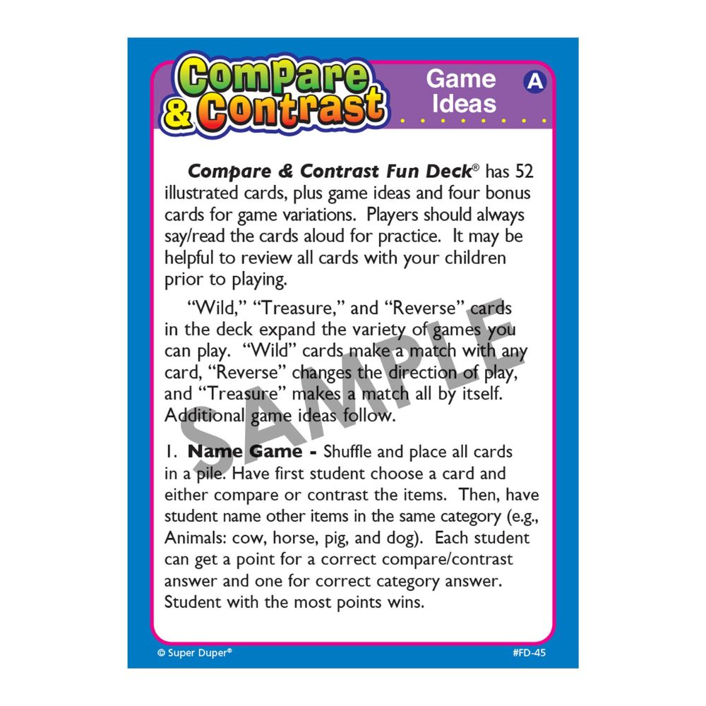 Photo Irregular Plurals Photos Fun Deck®