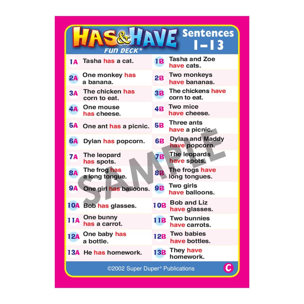 Has & Have Fun Deck®