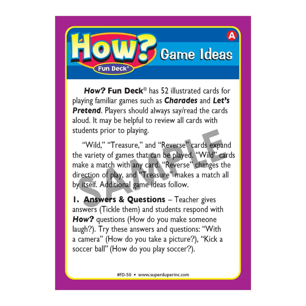 How? Fun Deck®