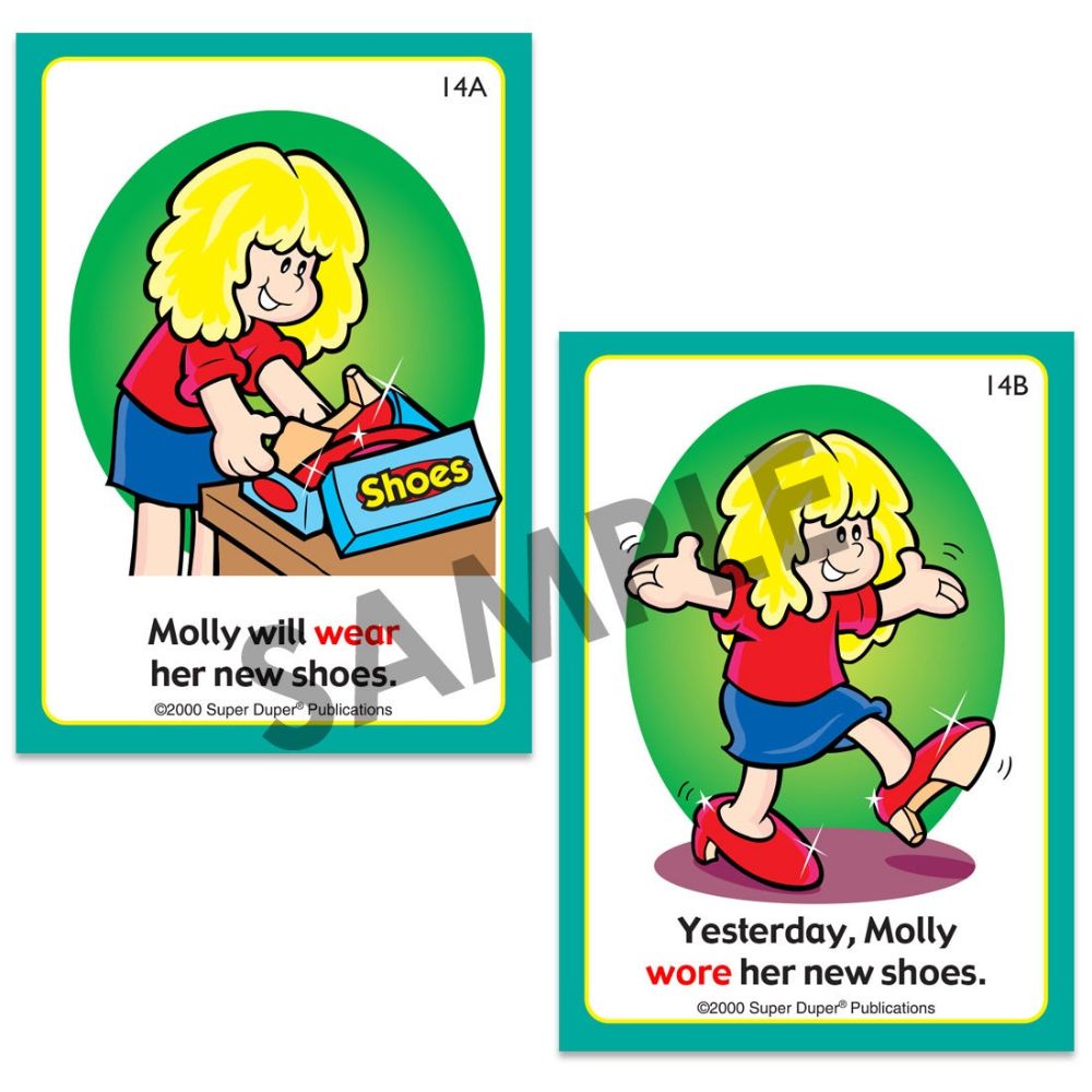 Fun Deck Verbs Combo (Regular Paste Tense Verbs and Irregular Verbs)
