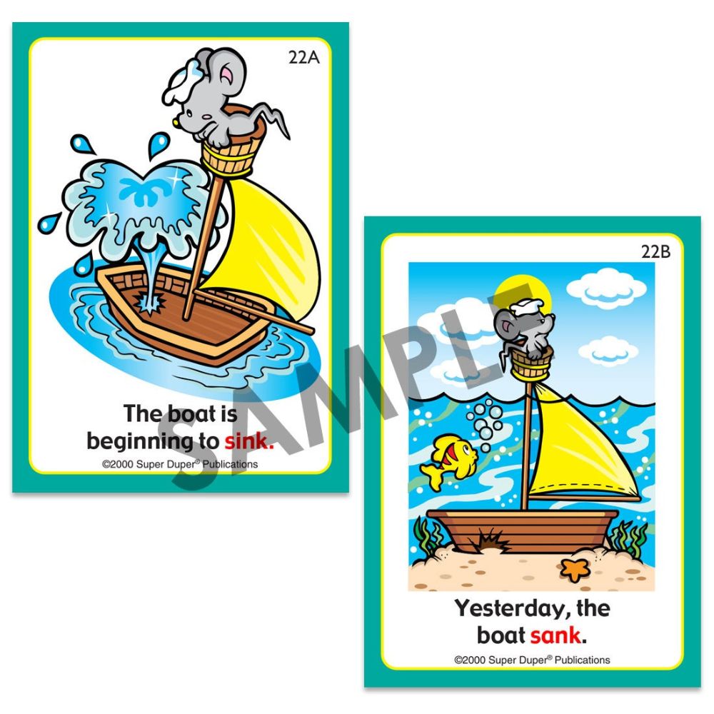 Fun Deck Verbs Combo (Regular Paste Tense Verbs and Irregular Verbs)