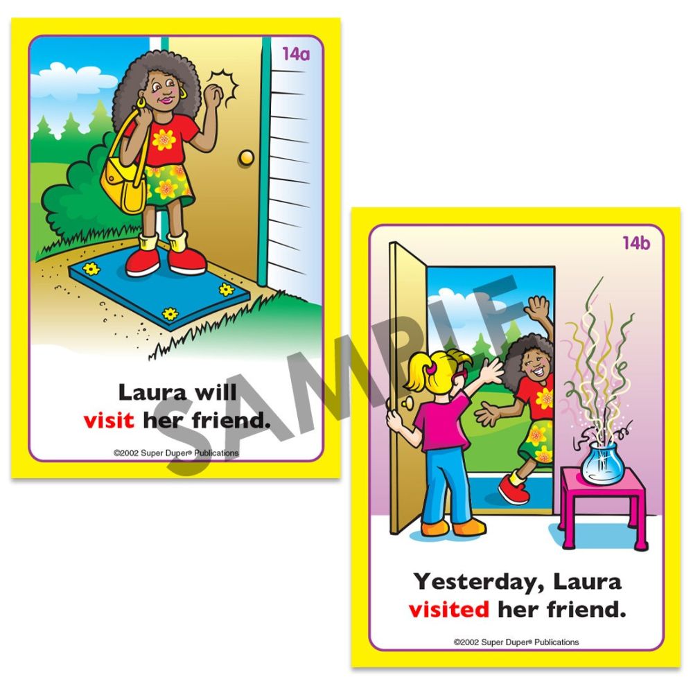 Fun Deck Verbs Combo (Regular Paste Tense Verbs and Irregular Verbs)