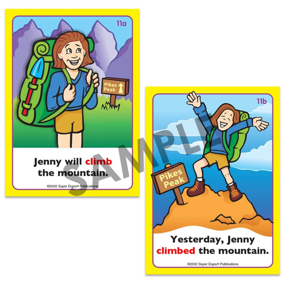 Fun Deck Verbs Combo (Regular Paste Tense Verbs and Irregular Verbs)