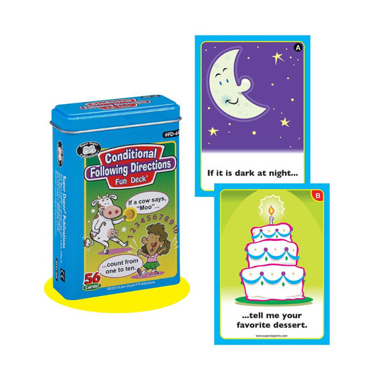 Conditional Following Directions Fun Deck
