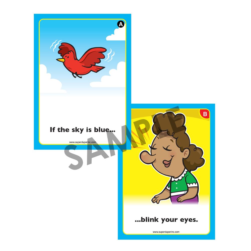 Conditional Following Directions Fun Deck