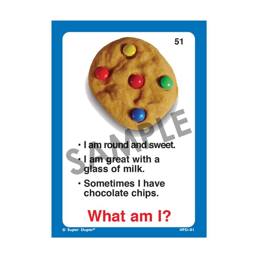 Auditory Memory For Riddles Fun Deck