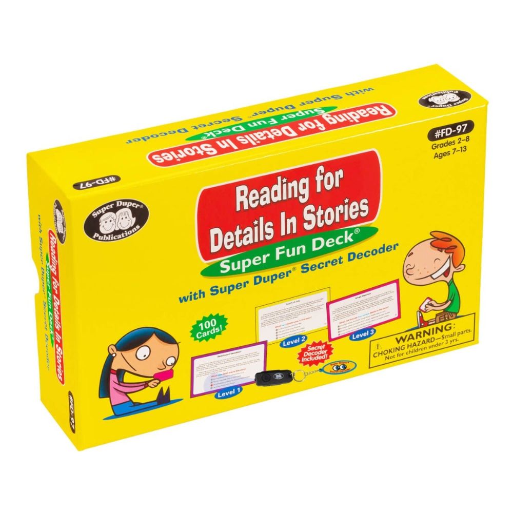 Reading For Details In Stories Fun Deck®