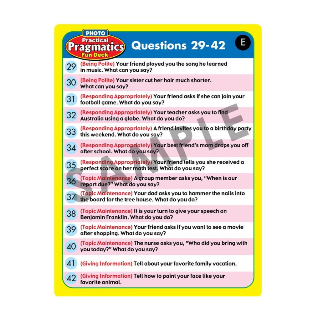 Photo Practical Pragmatics Fun Deck
