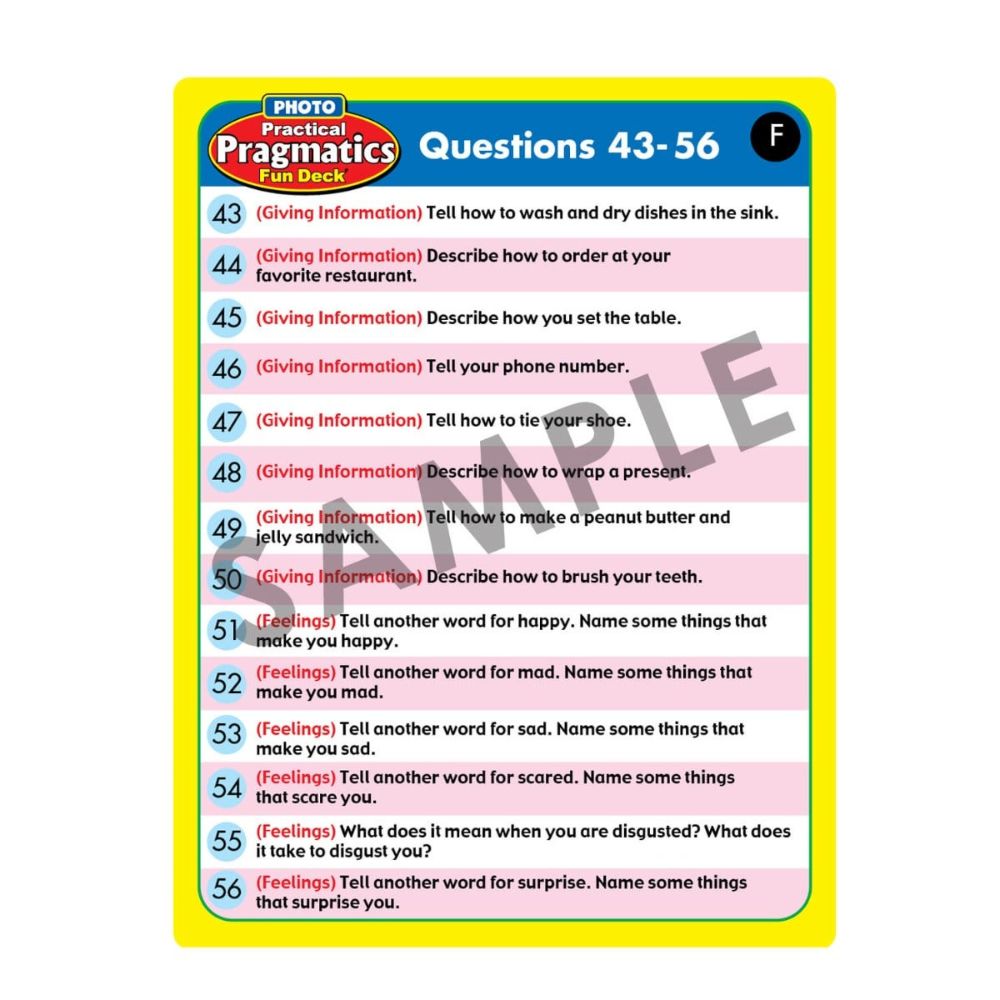 Photo Practical Pragmatics Fun Deck
