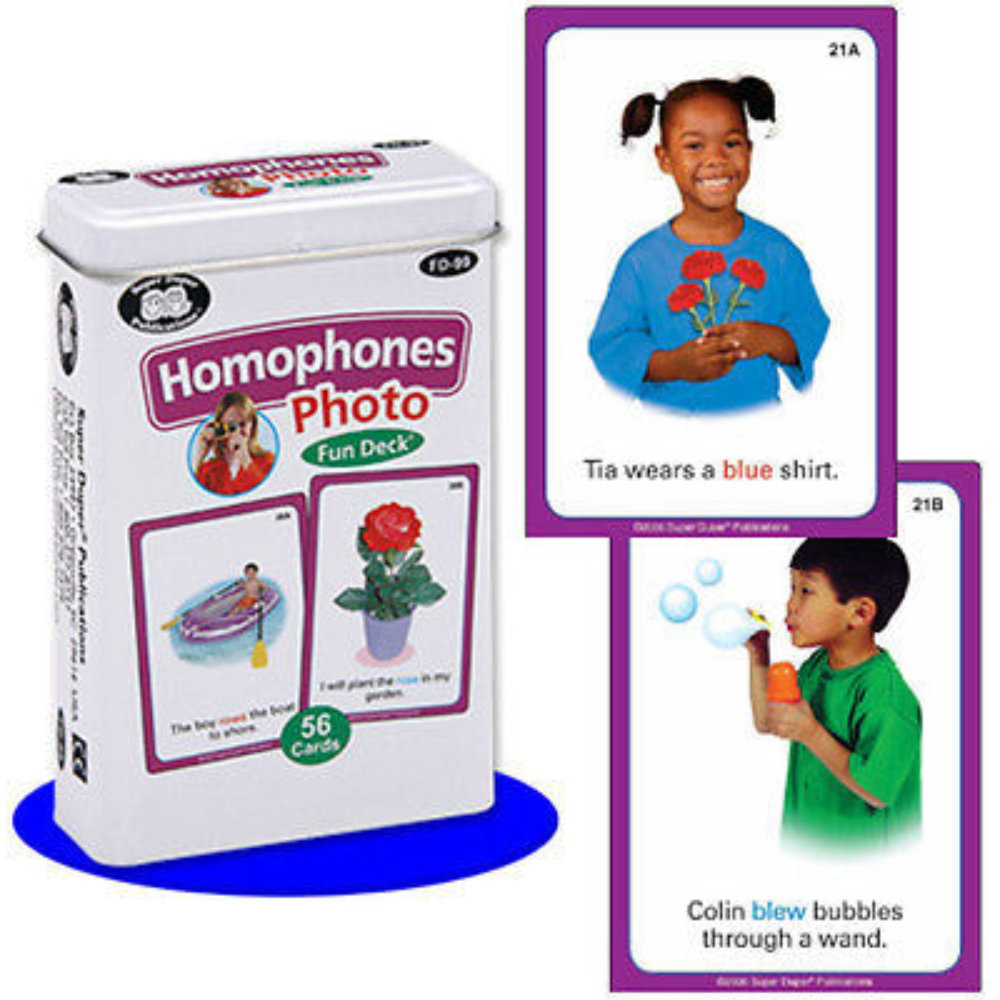 Homophones Photo Fun Deck®