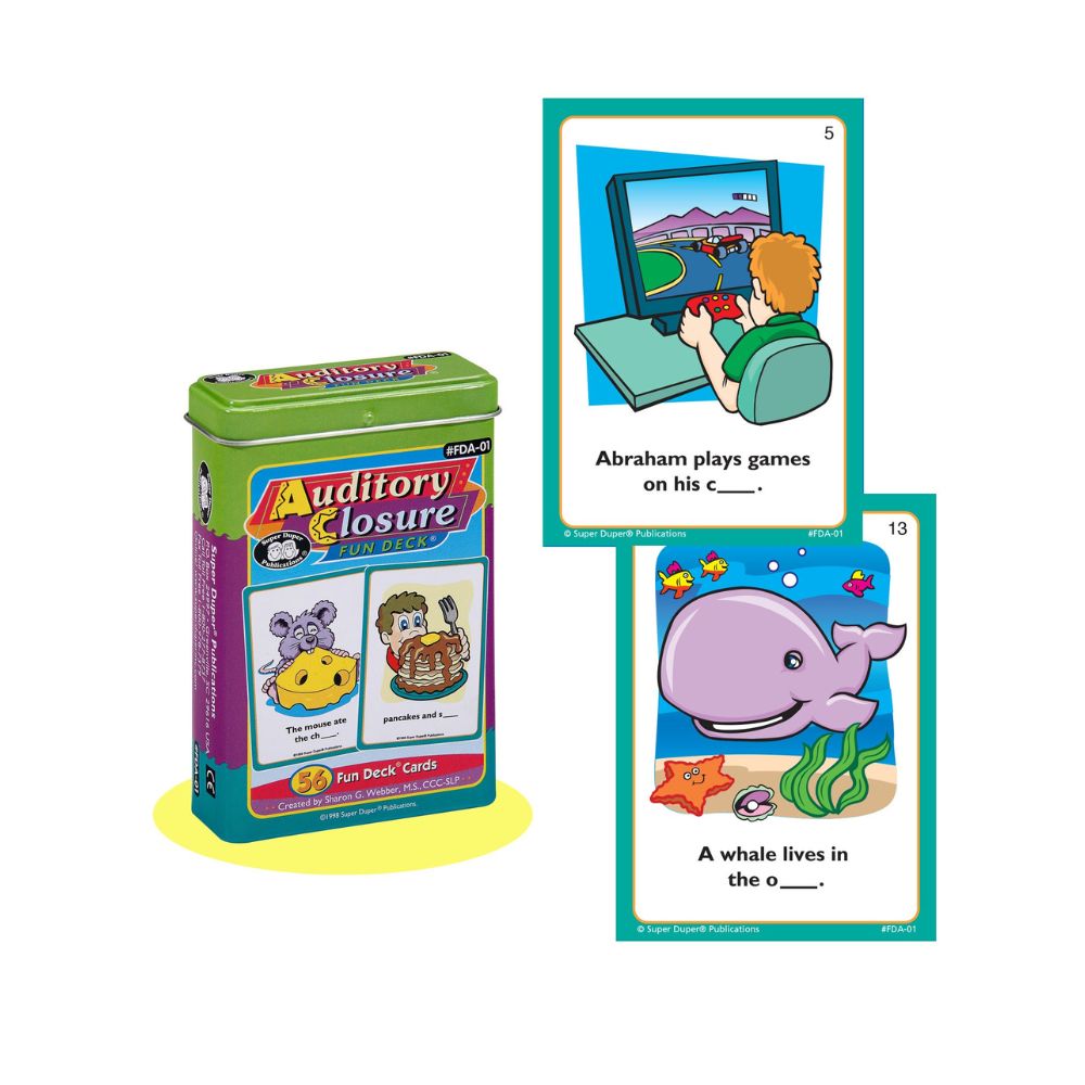 Auditory Closure Fun Deck