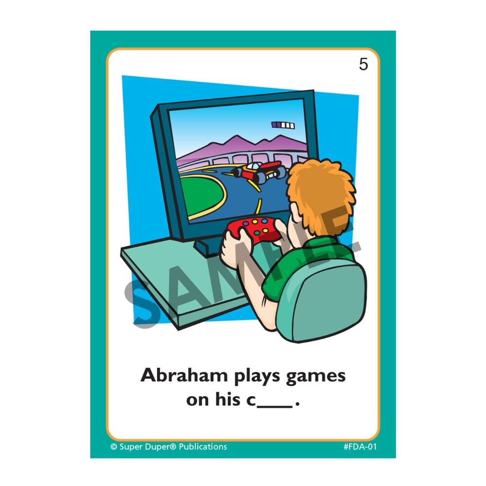 Auditory Closure Fun Deck
