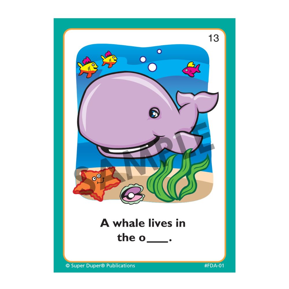 Auditory Closure Fun Deck