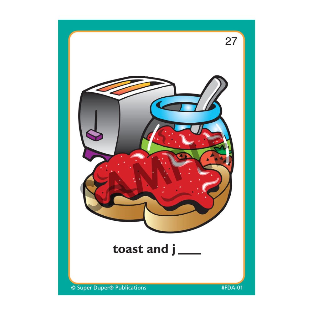 Auditory Closure Fun Deck