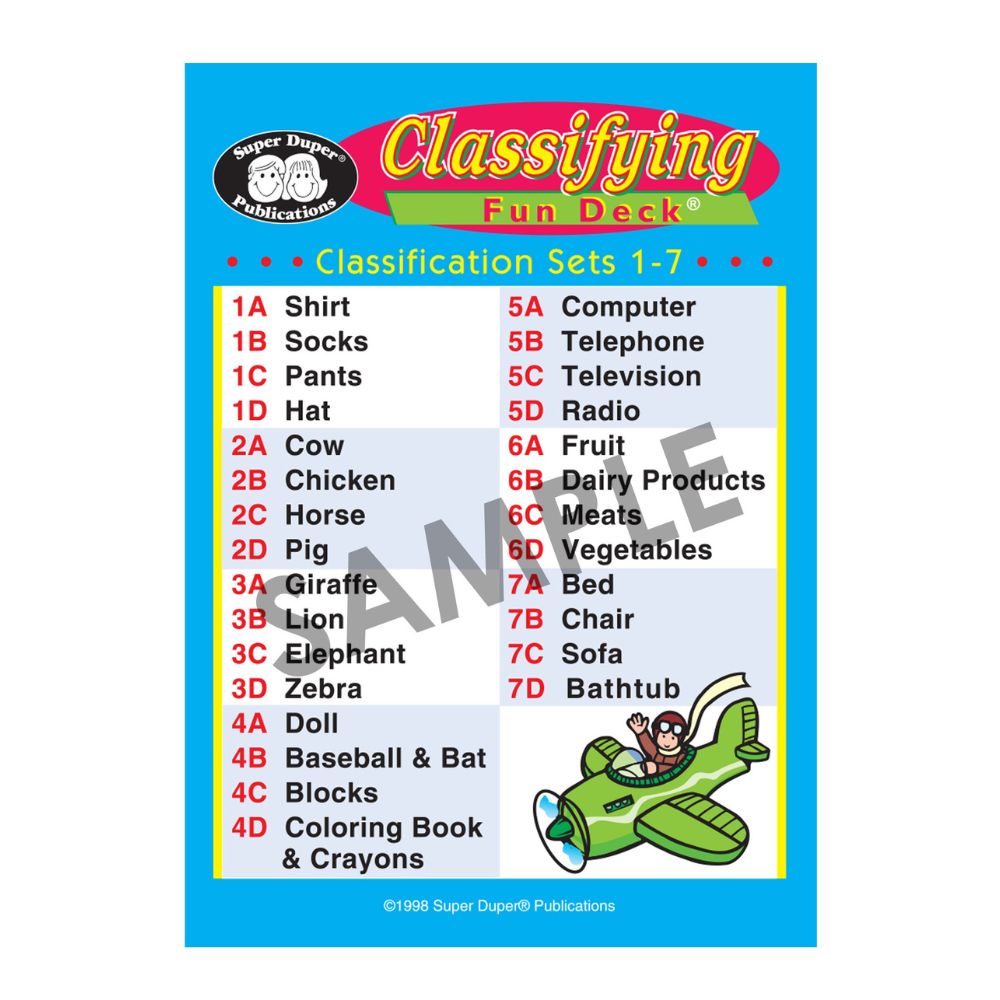 Classifying Fun Deck