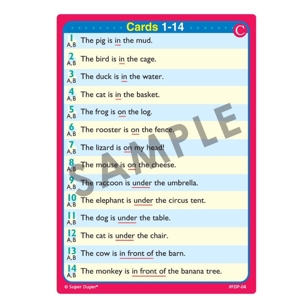 Pigs & Pals Preposition Fun!