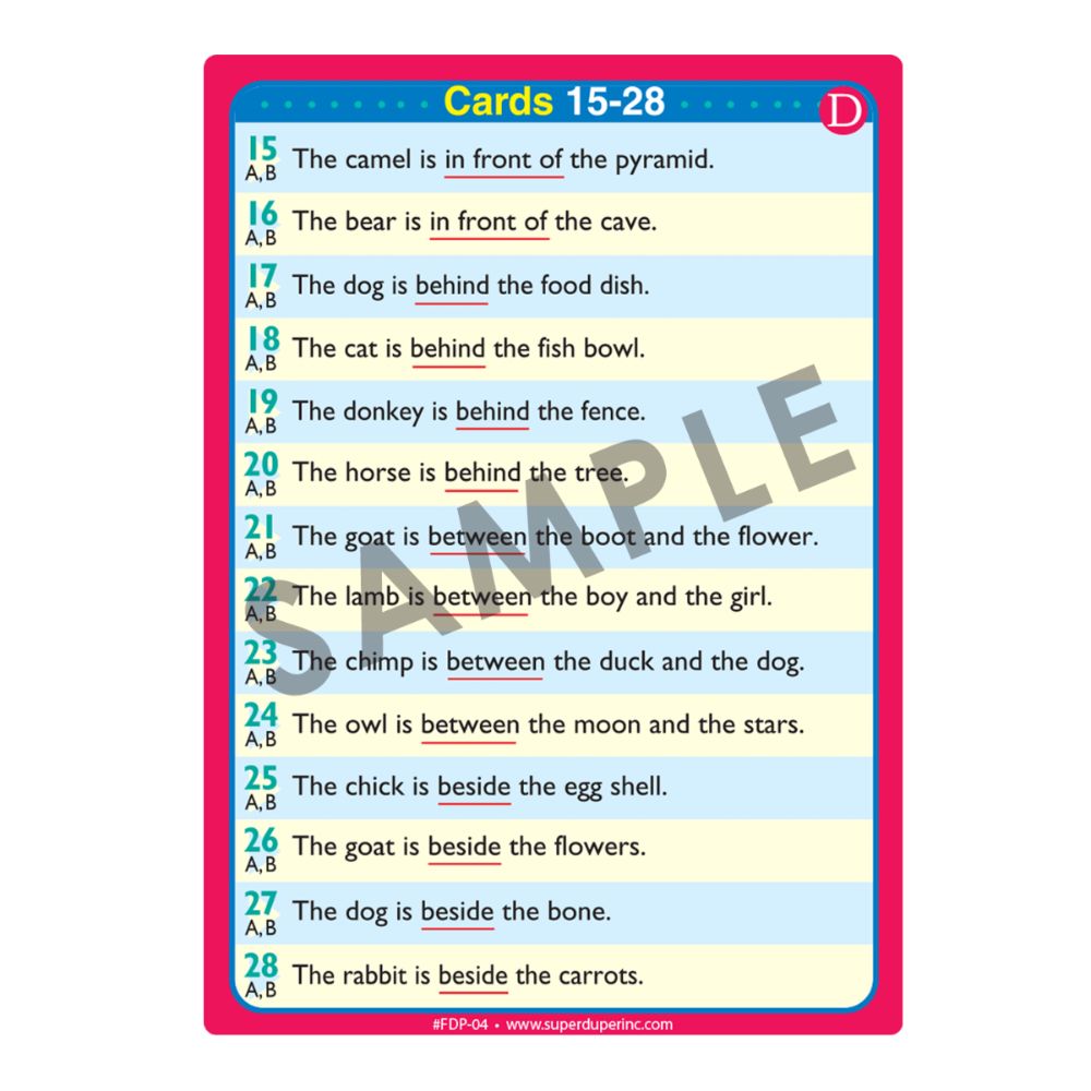 Pigs & Pals Preposition Fun!