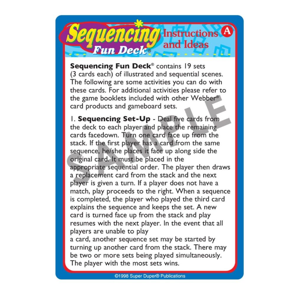 Sequencing Fun Deck®