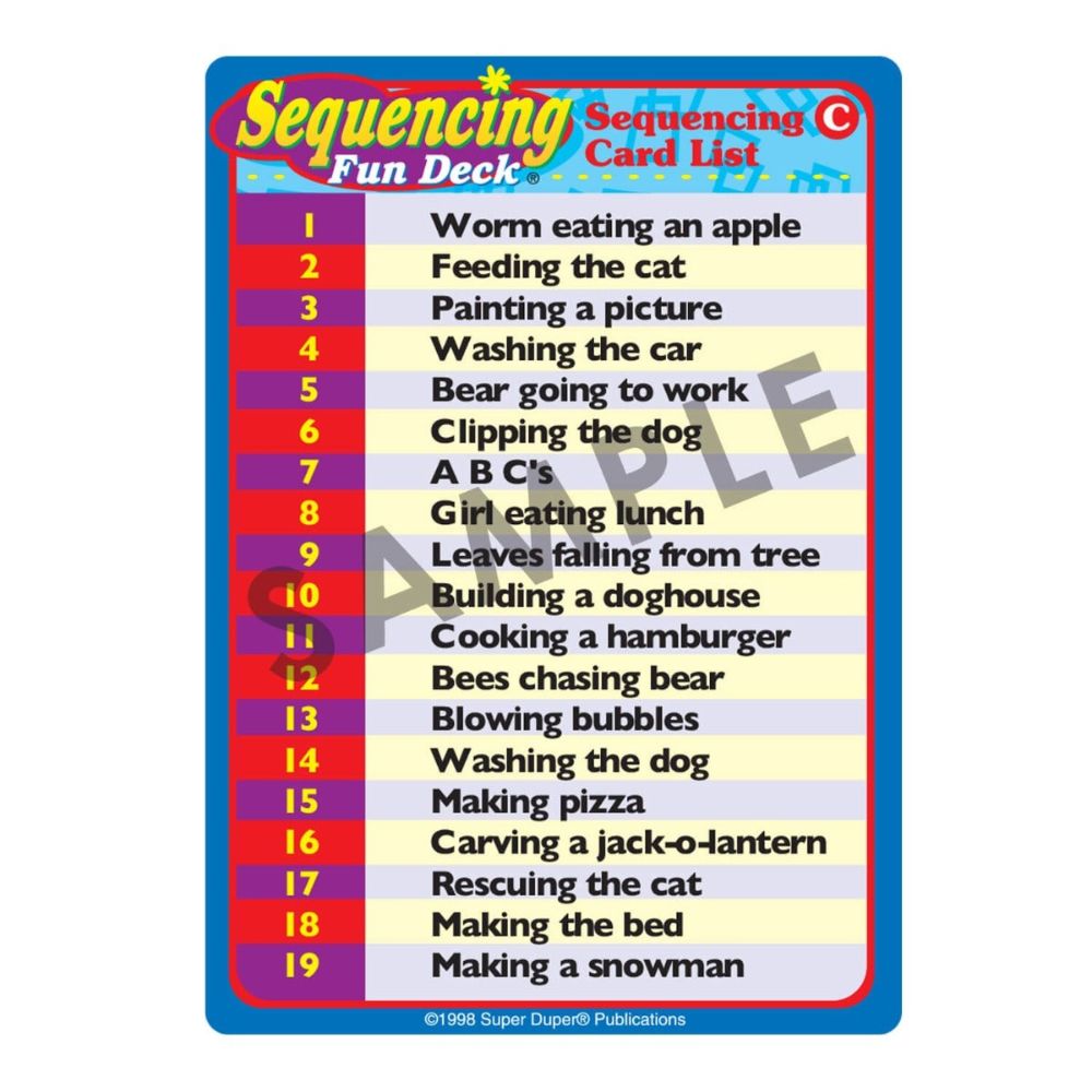 Sequencing Fun Deck®