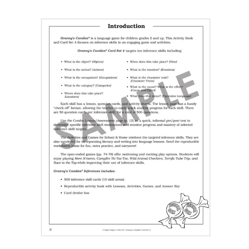 Granny's Candies® Inferences Set 4