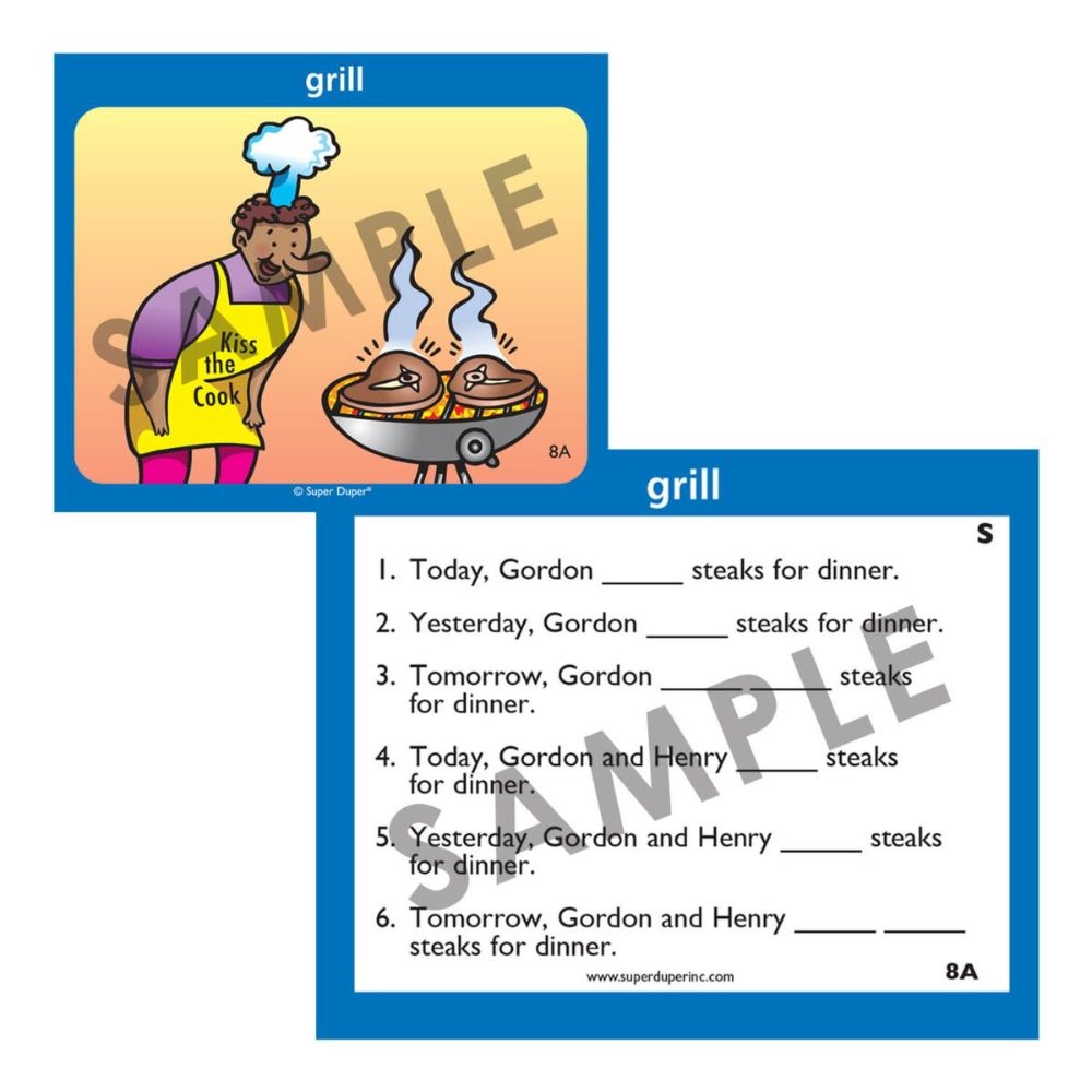 WHOOSH® Action Verb Game, Prompt Photo Card