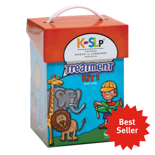 Kaufman Kit 1: Basic Level, speech therapy learning cards for chilldren