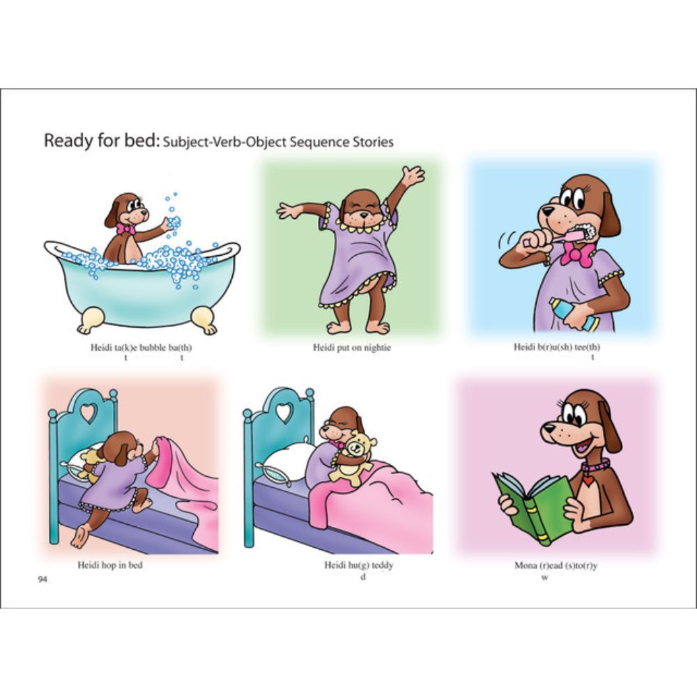 Ready for Bed page inside Kaufman Workout Book