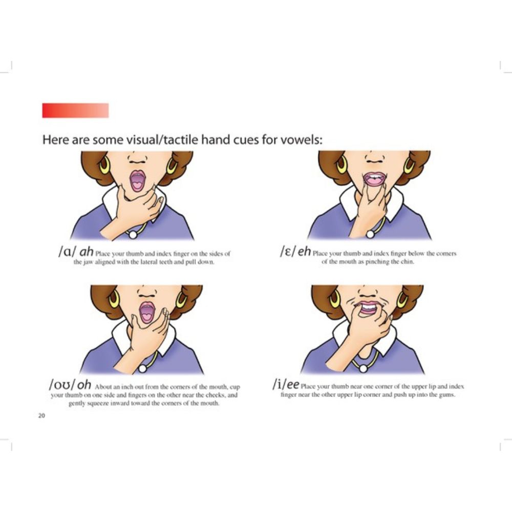 Visual Tactics for children with apraxia of speech inside Kaufman Workout Book