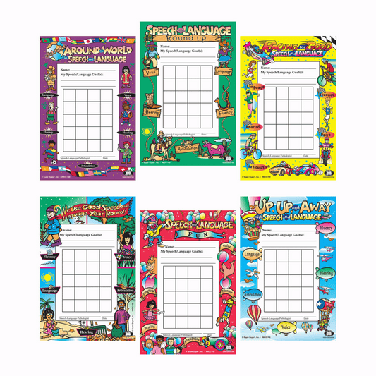 Mini Speech & Language Incentive Charts