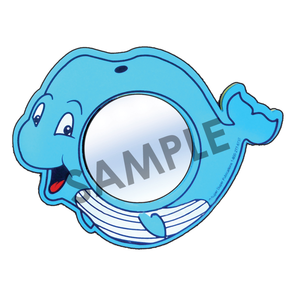Animal Foam Mirrors - Whale