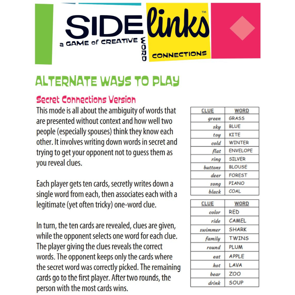 Side Links