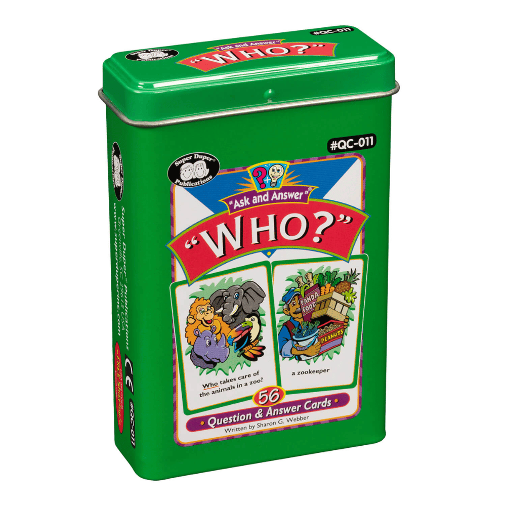 Ask And Answer® "WH" Question Cards