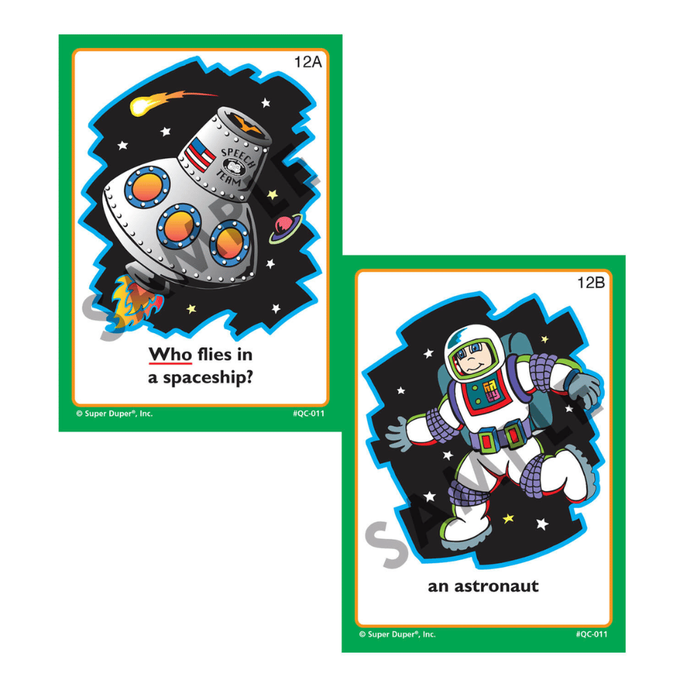 Ask And Answer® "WH" Question Cards