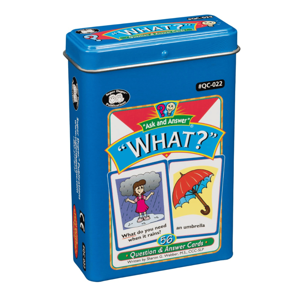 Ask And Answer® "WH" Question Cards