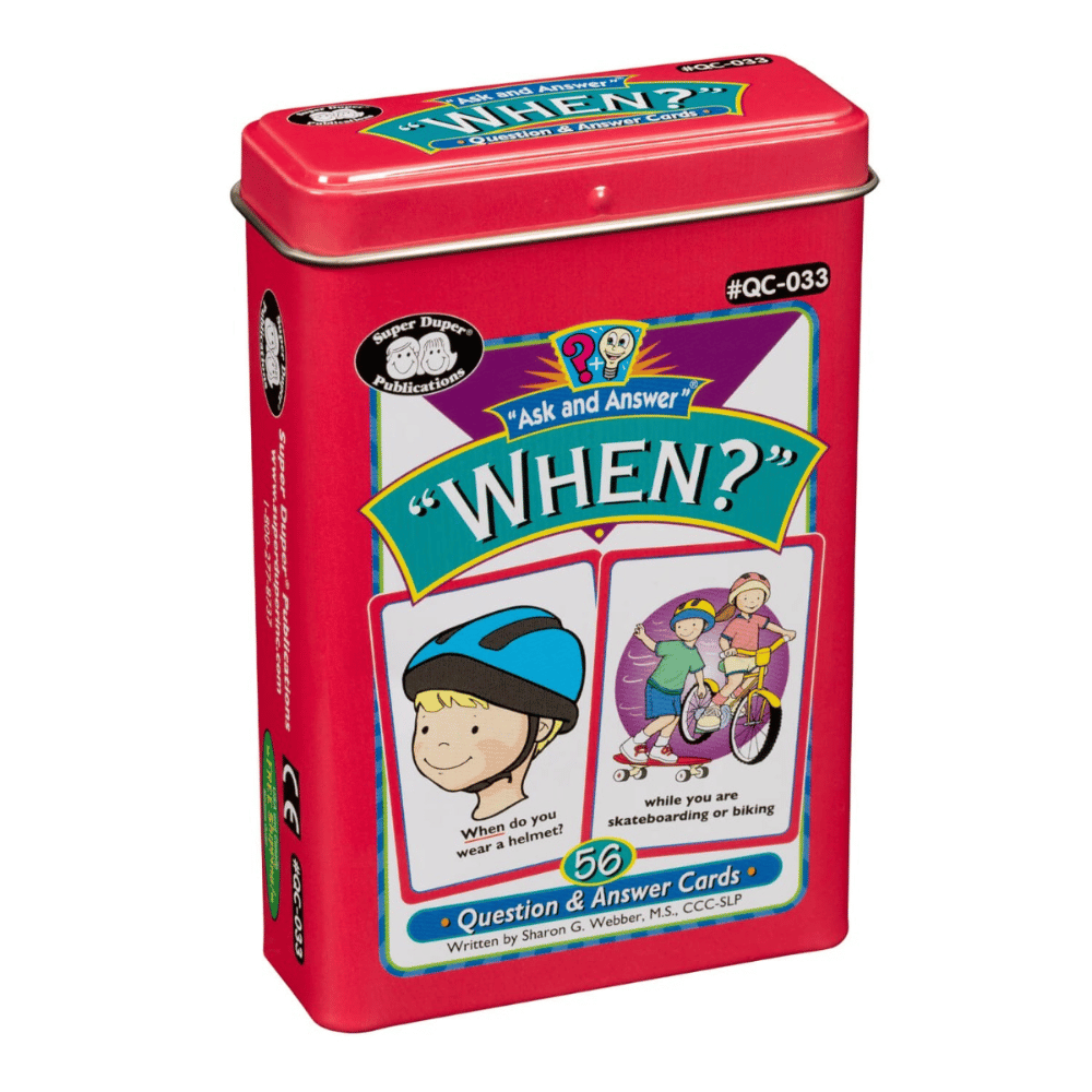 Ask And Answer® "WH" Question Cards