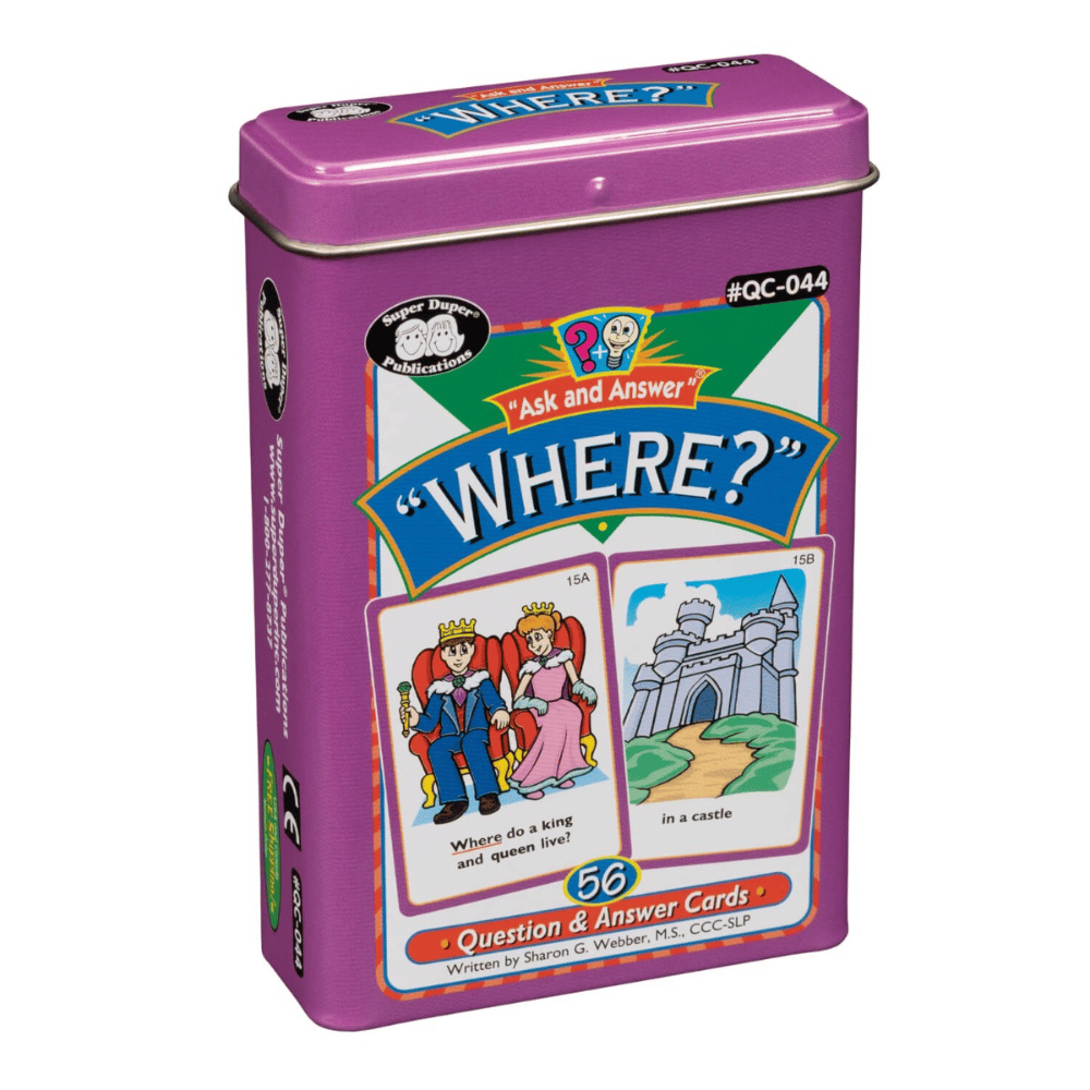 Ask And Answer® "WH" Question Cards