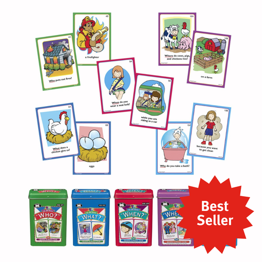Ask And Answer® "WH" Question Cards