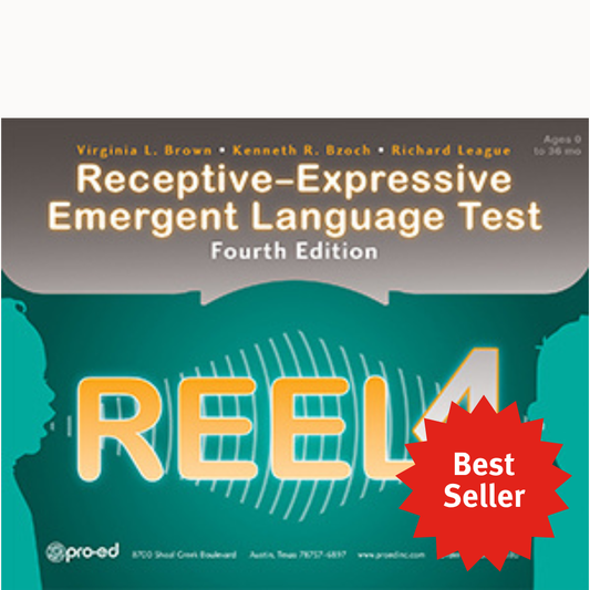 REEL-4: Receptive–Expressive Emergent Language Test (Fourth Edition) Kit