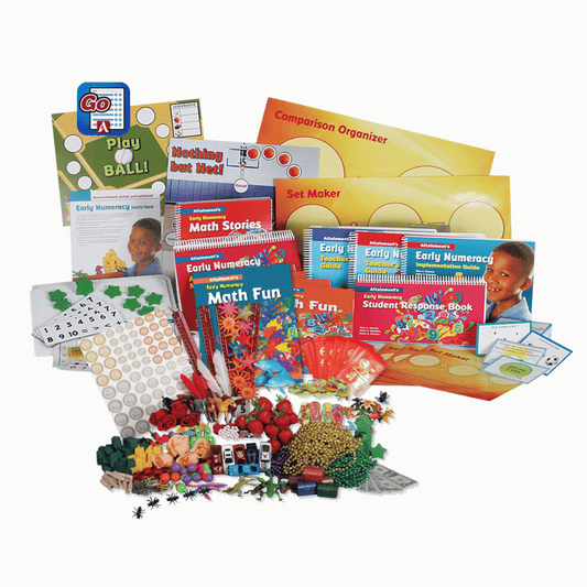 Early Numeracy Curriculum Plus, complete kit for teachers, math curriculum for students with developmental disabilities