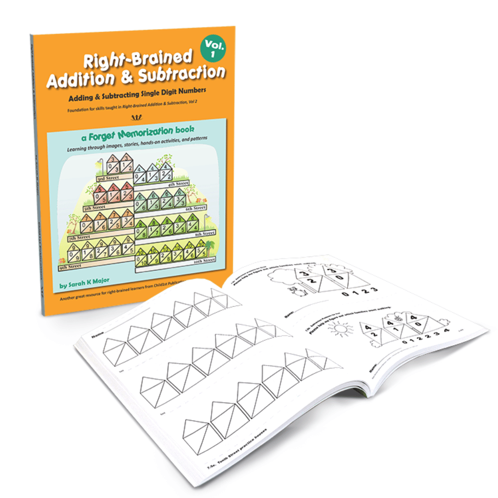 Right-Brained Addition & Subtraction | Lessons & Game cards ... Right-Brained Addition & Subtraction | Lessons & Game cards ...