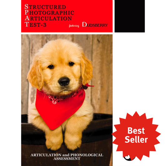 SPAT-D 3 Structured Photographic Articulation Test featuring Dudsberry